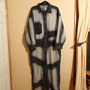 Noiz Vintage Y2K Denim Coveralls (XL)